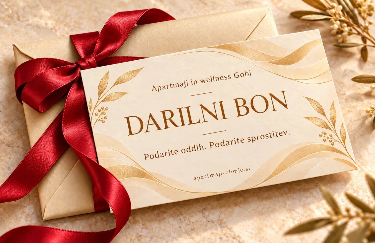 Wellness doživetje z darilnim bonom