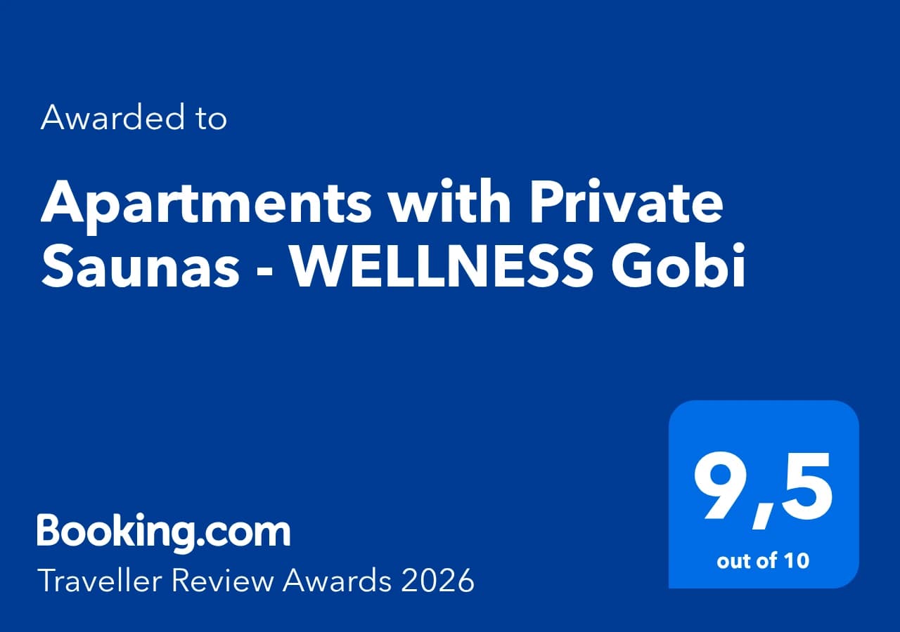 Booking.com Traveller Review Award 2026, score 9.5