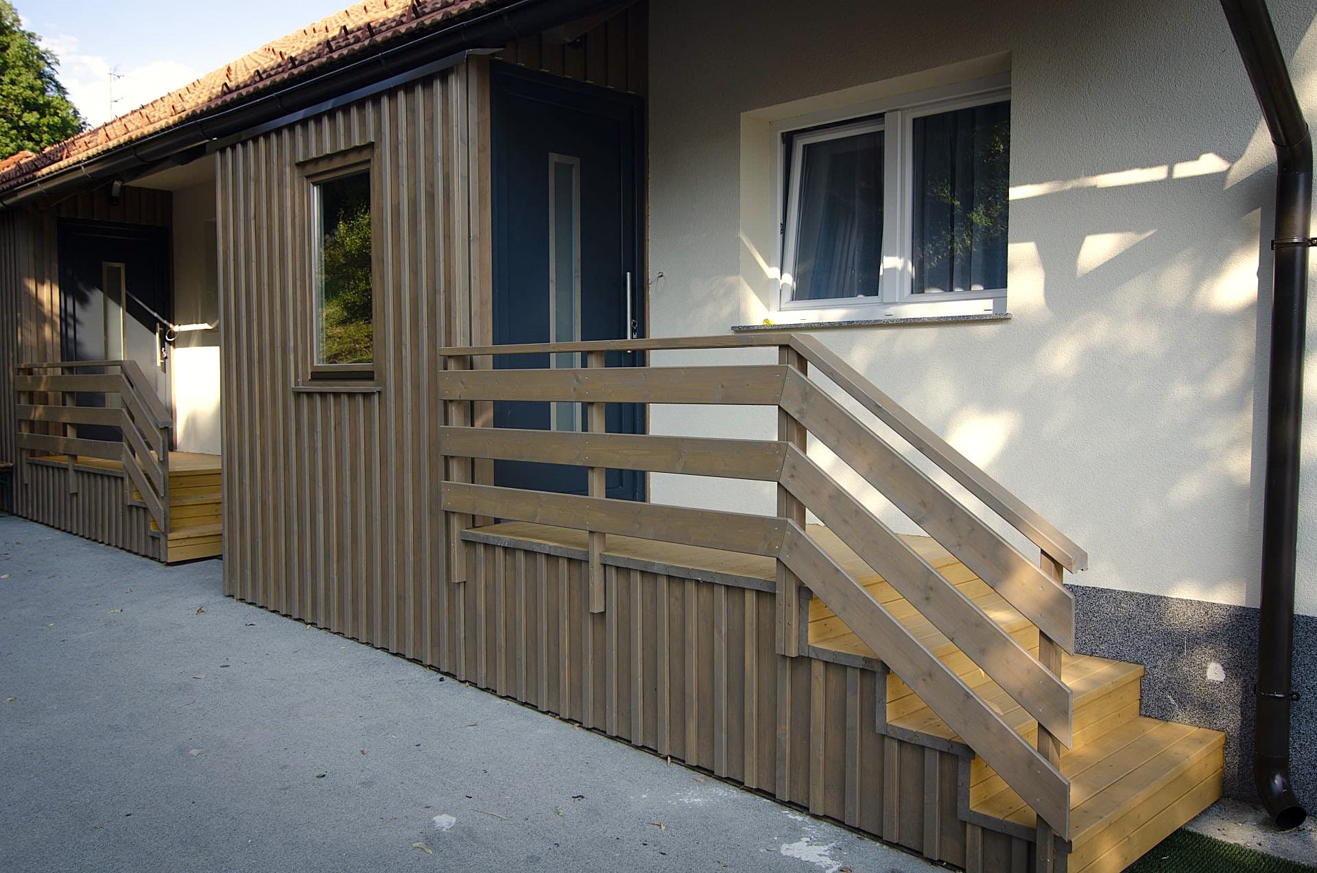 Notranjost apartmaja s savno
